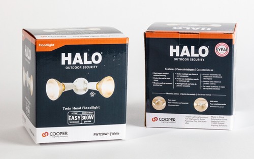 Halo outdoor security light - halo,