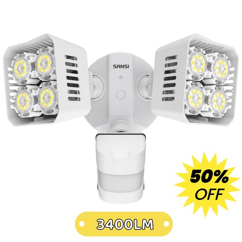 Sansi 3400lm led - sansi, sensor